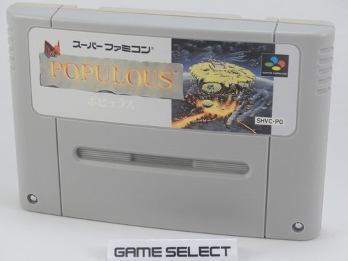 Populous nintendo super - populous,
