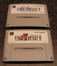 2 x FINAL FANSTASY V 5 + VI 6